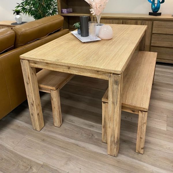 Nahal 3PC 150cm Rec Dining Setting