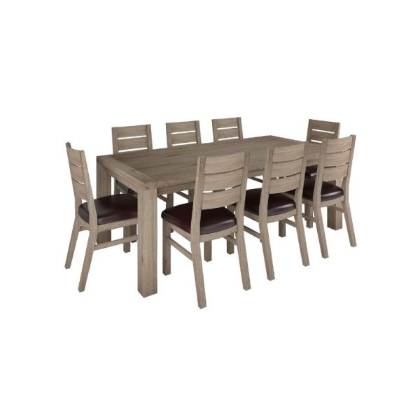 Regan Dining 9 Piece Setting By Best Price Furniture