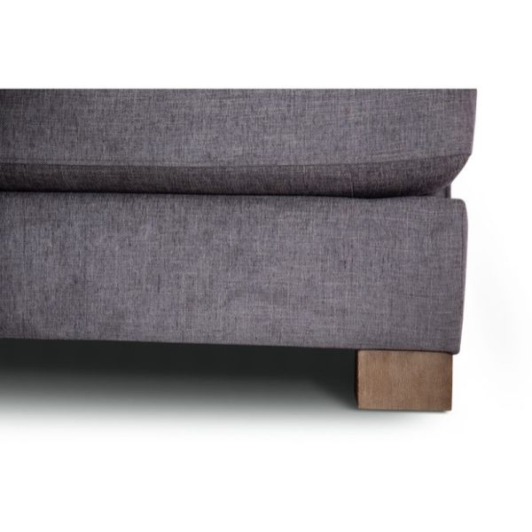 Violet Lounge With Ottoman