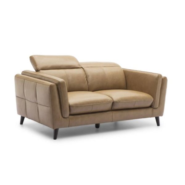 Side View Laura Mystic Coach 2 Seater Lounge By Best Price Furniture