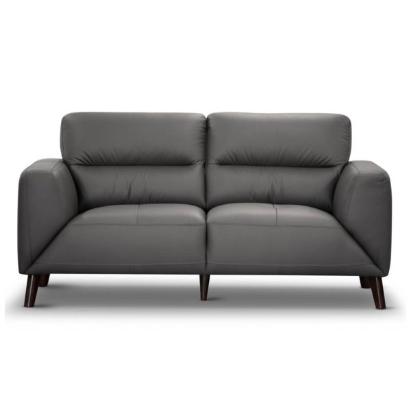 Leather soft Brookyln Lounge two Seater by best price furniture outlet